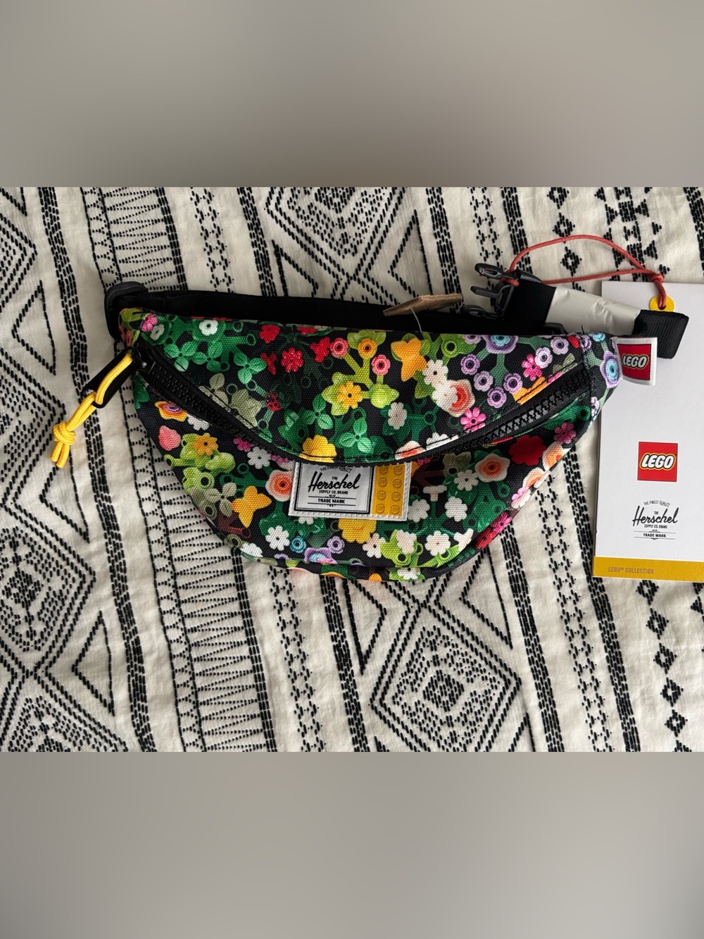 LEGO Herschel Heritage Hip Pack Little Herschel with Floral Print New with Tag